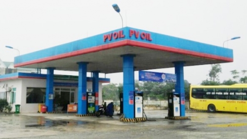 Hà Tĩnh - Trạm sạc Vinfast :  Cửa hàng xăng dầu PVOIL Hoành Sơn